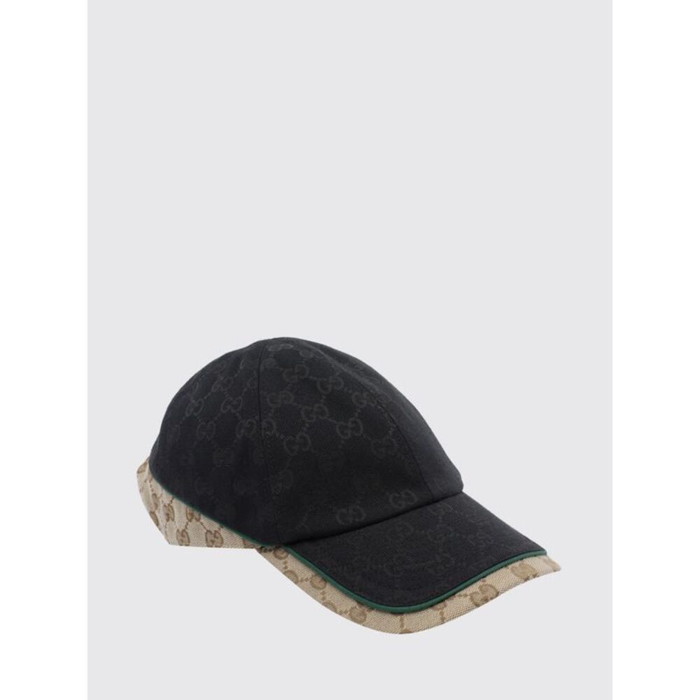 Gucci Men Gg Supreme Fabric Baseball Cap Gucci With Adjustable Strap